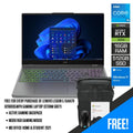 Lenovo Legion 5 15IAH7H 82RB005WPH Gaming Laptop (Storm Grey) | 15.6”  WQHD |  i5-12500H | 16 GB DDR5 | 512 GB SSD | RTX 3060 | Windows 11 Home | MS Office H&S 2021 | M300 RGB Gaming Mouse | Active Gaming Backpack
