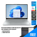 LENOVO Yoga Slim 7 Pro 14IAP7 82SV000CPH Laptop (Cloud Grey) | 14” 2.8K | i5-1240P | 16GB RAM | 512 GB SSD | Iris Xe Graphics | Windows 11 Home | MS Office Home & Student 2021 | LENOVO Yoga Sleeve