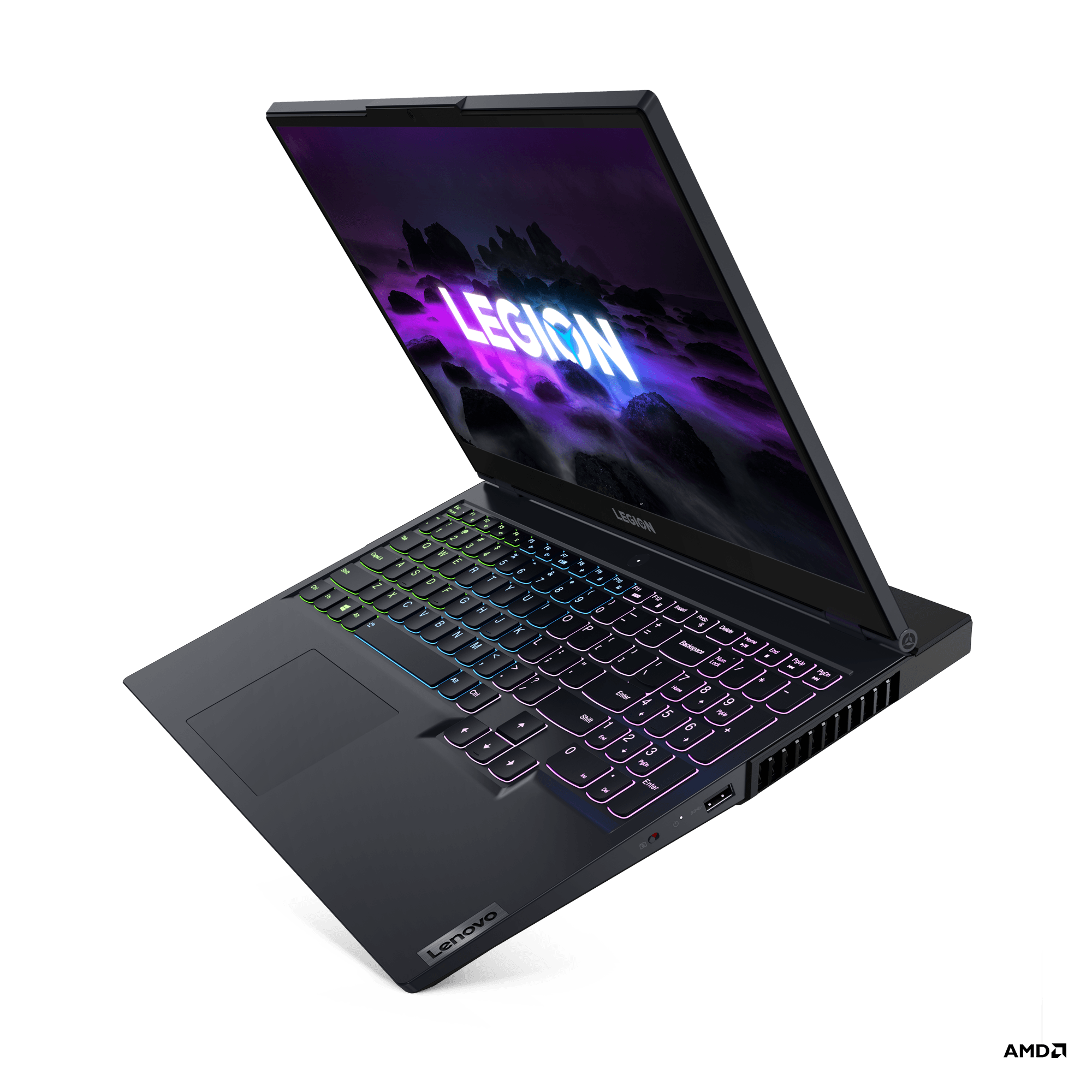 LENOVO LEGION 5 15ACH6 82JW00H6PH 165HZ GAMING LAPTOP (PHANTOM BLUE) | 15.6” FHD | RYZEN 5 5600H | 16GB DDR4 | 512GB SSD | RTX3050 | WIN11 + M300 RGB GAMING MOUSE + ACTIVE GAMING BACKPACK (GX41C86982)