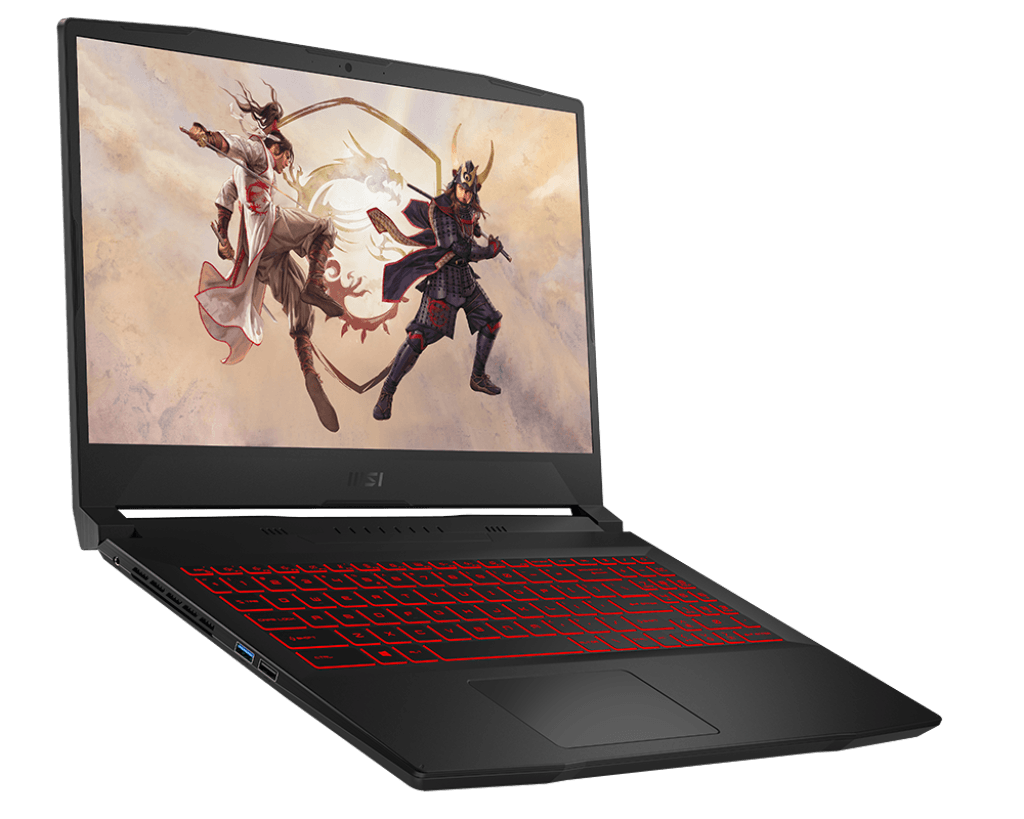 MSI Katana GF66 12UC-672PH Gaming Laptop (Black) | 15.6 FHD | i7-12650H | 8GB DDR4 | 512GB SSD | RTX 3050 | Windows 11 Home | MSI Essential Backpack