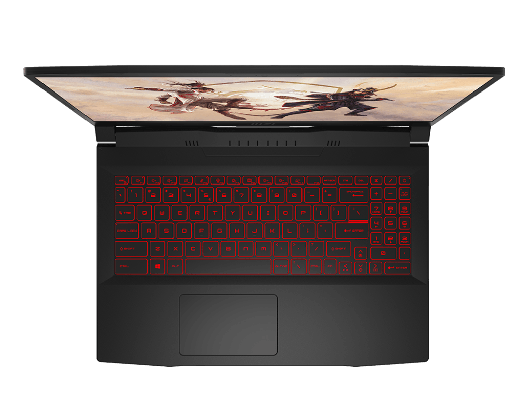 MSI Katana GF66 12UC-672PH Gaming Laptop (Black) | 15.6 FHD | i7-12650H | 8GB DDR4 | 512GB SSD | RTX 3050 | Windows 11 Home | MSI Essential Backpack