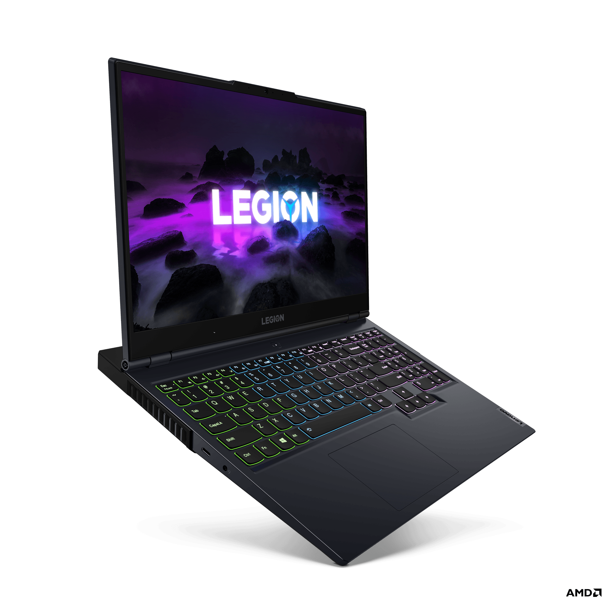 LENOVO LEGION 5 15ACH6 82JW00H6PH 165HZ GAMING LAPTOP (PHANTOM BLUE) | 15.6” FHD | RYZEN 5 5600H | 16GB DDR4 | 512GB SSD | RTX3050 | WIN11 + M300 RGB GAMING MOUSE + ACTIVE GAMING BACKPACK (GX41C86982)