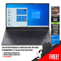 LENOVO Yoga Slim 7 Pro 14ACH5 OD 82NK002XPH Laptop (Slate Grey)  | 14”  2.8K Oled | Ryzen 9 5900HS  | 16GB RAM DDR4 | 1TB SSD | MX450 | Windows 11 Home | MS Office Home & Student 2021 | Lenovo Casual Backpack B210