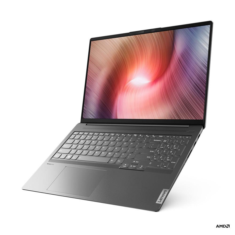 Lenovo Ideapad 5 Pro 16ARH7 82SN000APH Laptop (Storm Grey) | 16”  2.5K | Ryzen 5 6600HS | 16GB RAM DDR5 | 1TB SSD | RTX 3050 Ti | Windows 11 Home | MS Office H&S 2021 | Lenovo Casual Backpack B210