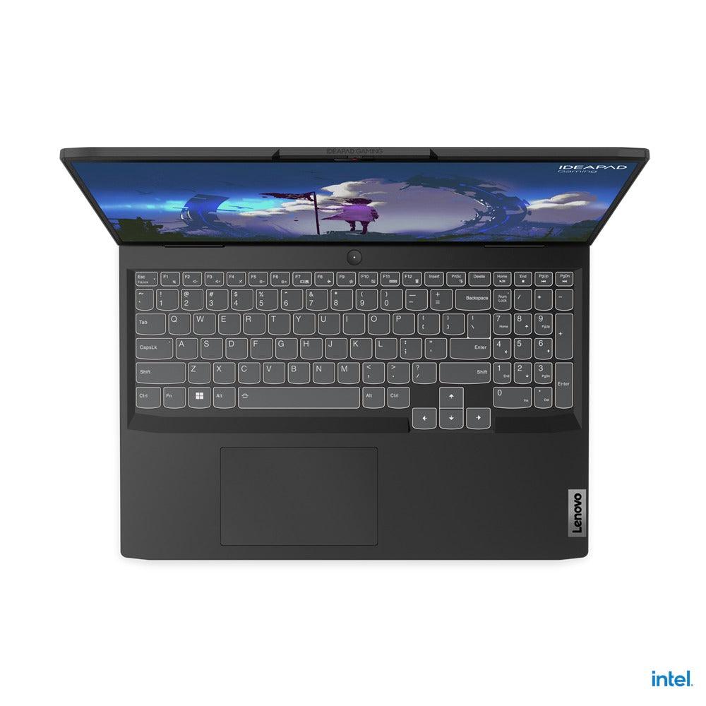 Lenovo Ideapad Gaming 3 16IAH7 82SA001CPH Laptop (Onyx Grey) | 16” WUXGA | i5-12500H | RTX 3060 | 8GB RAM DDR4 | 512 GB SSD | Windows 11 Home | MS Office H&S 2021 | M100 RGB Mouse | Ideapad Gaming 15.6”  Backpack