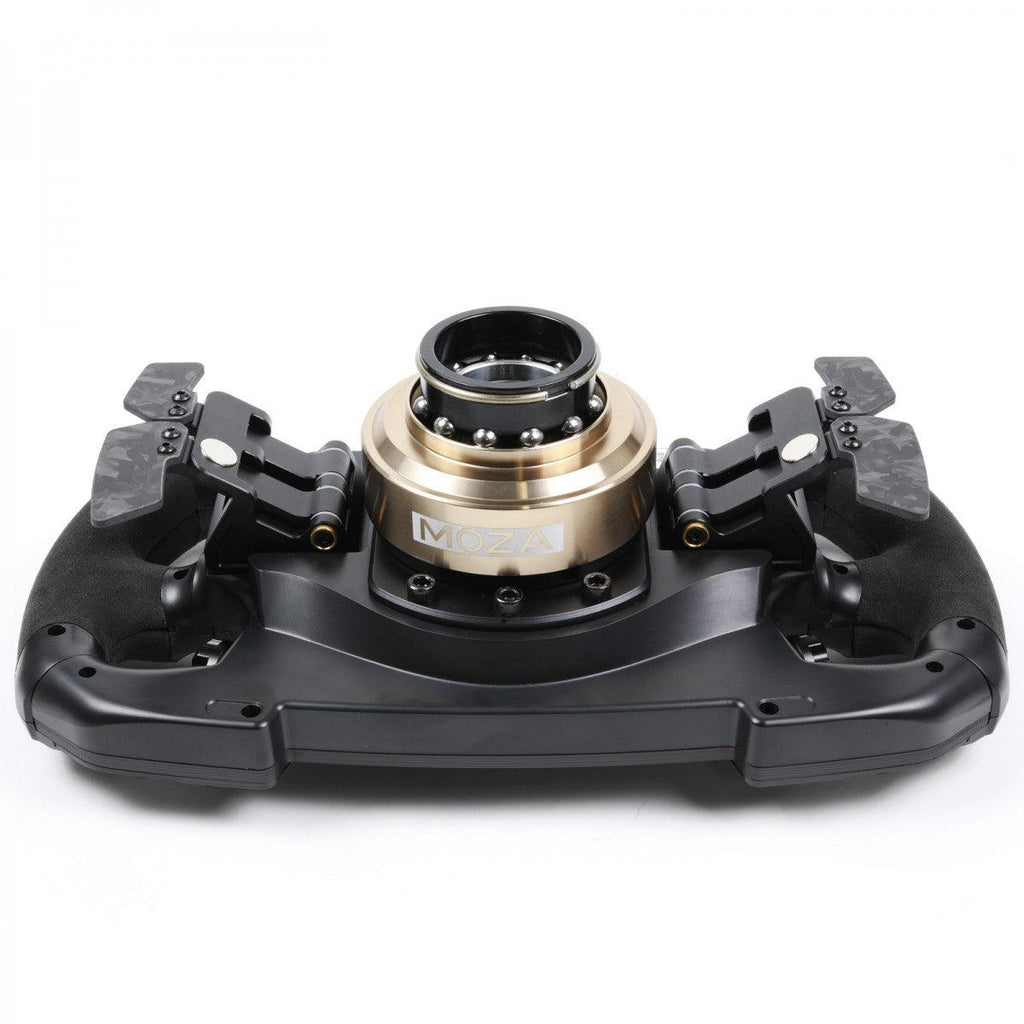 MOZA Racing GS Steering Wheel (RS08) + MOZA Racing R16 Direct Drive Wheel Base (Black) (RS031) + MOZA Racing RM Racing Dash (RS05)