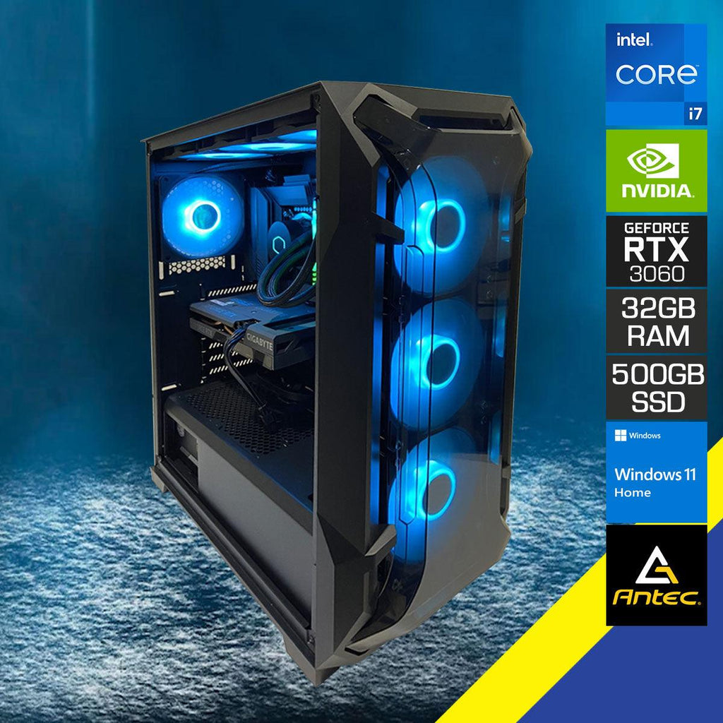 Sophos DF600 Flux Gaming PC | i7-12700KF | 16 GB RAM | 500 GB SSD | RTX 3060 | Windows 11 Home