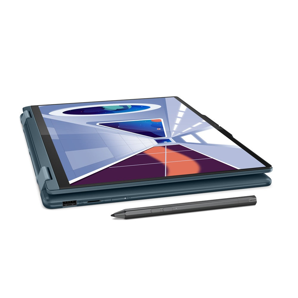 Lenovo Yoga 7 14IRL8 82YL0039PH 14" WUXGA OLED Laptop (Tidal Teal) | 14” (1920x1200) | i7 1360P | 16GB RAM | 512GB SSD | Intel Iris Xe Graphics | Windows 11 Home | MS Office Home & Student 2021 | Yoga Sleeve