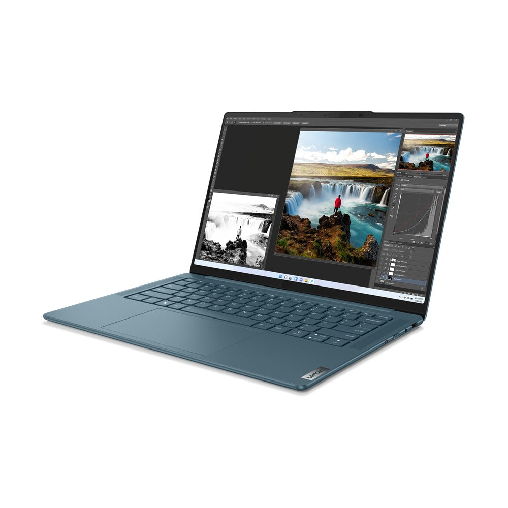 Lenovo Yoga Pro 7 14IRH8 82Y7003UPH 14.5" 3K IPS Laptop (Tidal Teal) | 14.5" (3072x1920) | i7 13700H | 16GB RAM | 1TB SSD | RTX 3050 | Windows 11 Home | MS Office Home & Student 2021 | Yoga Sleeve