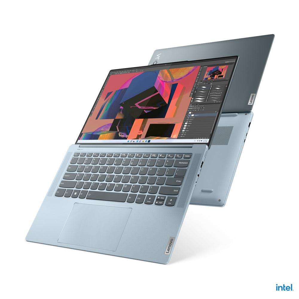 Lenovo Yoga Slim 7 Pro X 14IAH7 82TK001BPH Laptop (Dark Teal) | 14.5”  3K |  i5-12500H | 16 GB DDR5 | 512 GB SSD | Iris Xe Graphics | Windows 11 Home | MS Office H&S 2021 | Lenovo Casual Backpack B210