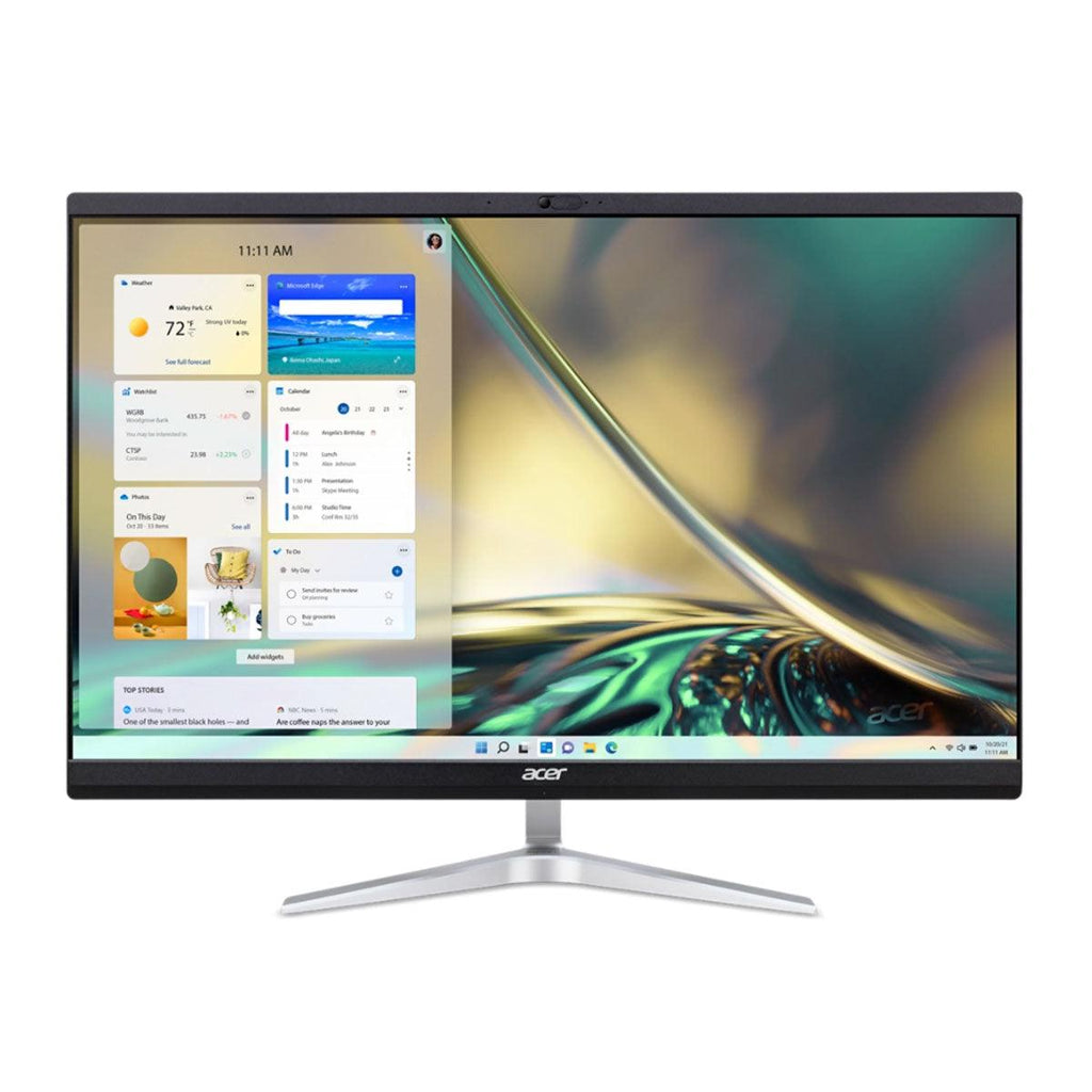 Acer Aspire C27 - 1751 12TH Gen AIO Desktop | 27” FHD | Core i7 - 1260P | 16GB RAM | 1TB SSD | Nvidia Geforce MX550 2GB | Windows 11 Home | MS Office Home & Student 2021 - Nectostry