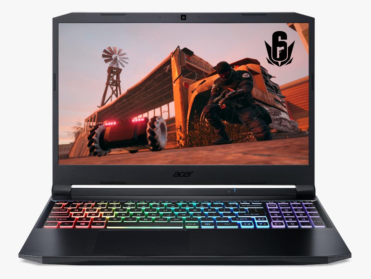 ACER NITRO 5 AN515 - 57 - 90SF 144HZ GAMING LAPTOP (SHALE BLACK) | 15.6" FHD | i9 - 11900H | 16GB DDR4 | 512GB SSD | RTX TM 3060 | WIN11 + ACER NOTEBOOK BAG VX15 BACKPACK - Nectostry