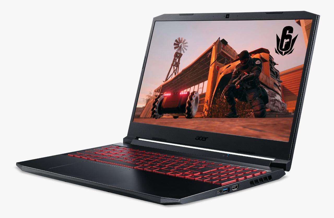 ACER NITRO 5 AN515 - 57 - 90SF 144HZ GAMING LAPTOP (SHALE BLACK) | 15.6" FHD | i9 - 11900H | 16GB DDR4 | 512GB SSD | RTX TM 3060 | WIN11 + ACER NOTEBOOK BAG VX15 BACKPACK - Nectostry
