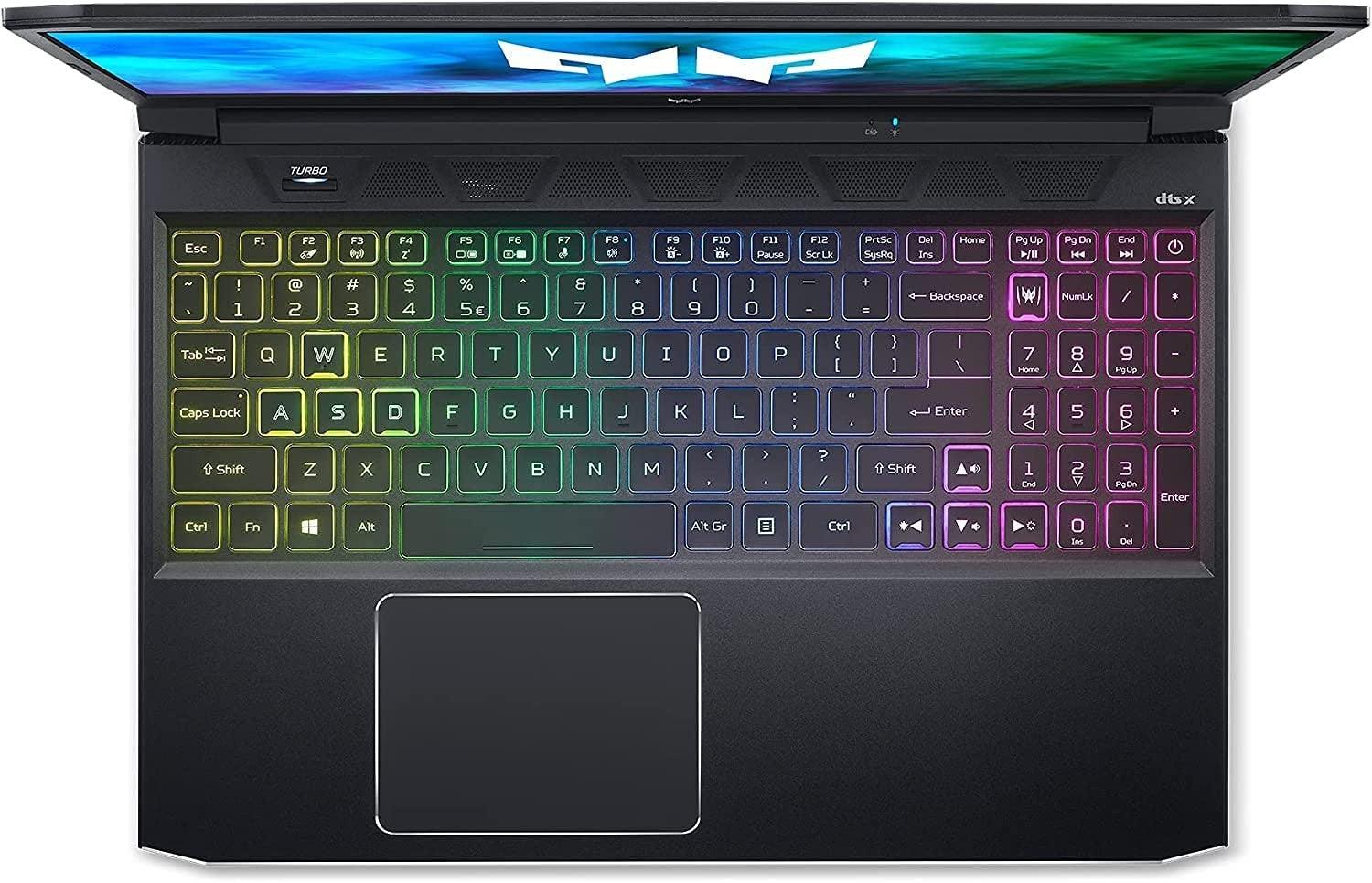 ACER PREDATOR HELIOS 300 PH315 - 54 - 70BF 144HZ GAMING LAPTOP (ABYSSAL BLACK) | 15.6" FHD | i7 - 11800H | 16GB DDR4 | 512 GB SSD | RTX3050TI | WIN11 + PREDATOR BACKPACK BLUE + GAMING CHAIR LK - 8103A - Nectostry