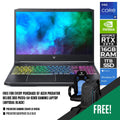 ACER PREDATOR HELIOS 300 PH315 - 54 - 93K9 GAMING LAPTOP (ABYSSAL BLACK) | 15.6” FHD | i9 - 11900H | 16GB DDR4 | 1TB SSD | RTX 3070 | WIN11 + PREDATOR GAMING CHAIR LK - 8103A + PREDATOR BACKPACK 15.6 BLUE - Nectostry