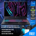 Acer Predator Helios Neo 16 PHN16 - 71 - 78Y5 Gaming Laptop (Obsidian Black) | 16" WQXGA 2560X1600 IPS 165HZ | i7 - 13700HX | 16GB RAM | 512GB SSD | RTX 4060 | WIN 11 Home | MS Office Home & Student 2021 | Acer Predator Backpack | Predator Gaming Chair LK - 8103A - Nectostry