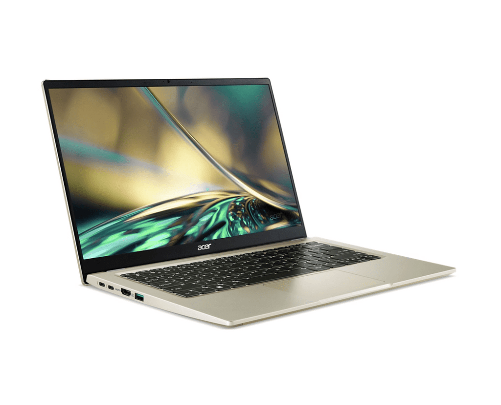 Acer Swift 3 SF314 - 512 - 797R Laptop (Haze Gold) | 14" QHD (2560x1440) | Intel Core i7 1260P | 16GB DDR4 | 1TB SSD | Intel Iris Xe Graphics | Windows 11 Home | MS Office H&S 2021 | Acer Entry Run Rate Backpack - Nectostry
