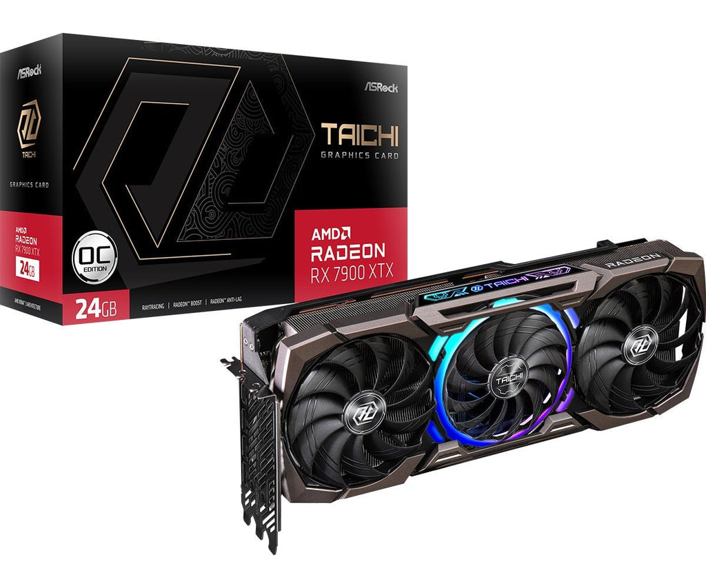 Asrock AMD Radeon RX 7900 XTX Taichi 24GB OC GDDR6 Graphics Card - Nectostry