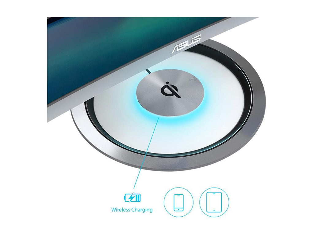 Asus Designo MX38VC 37.5" UWQHD IPS 75HZ USB - C Eye Care Adaptive - SYNC Curved Gaming LCD Monitor With QI Charging - Nectostry