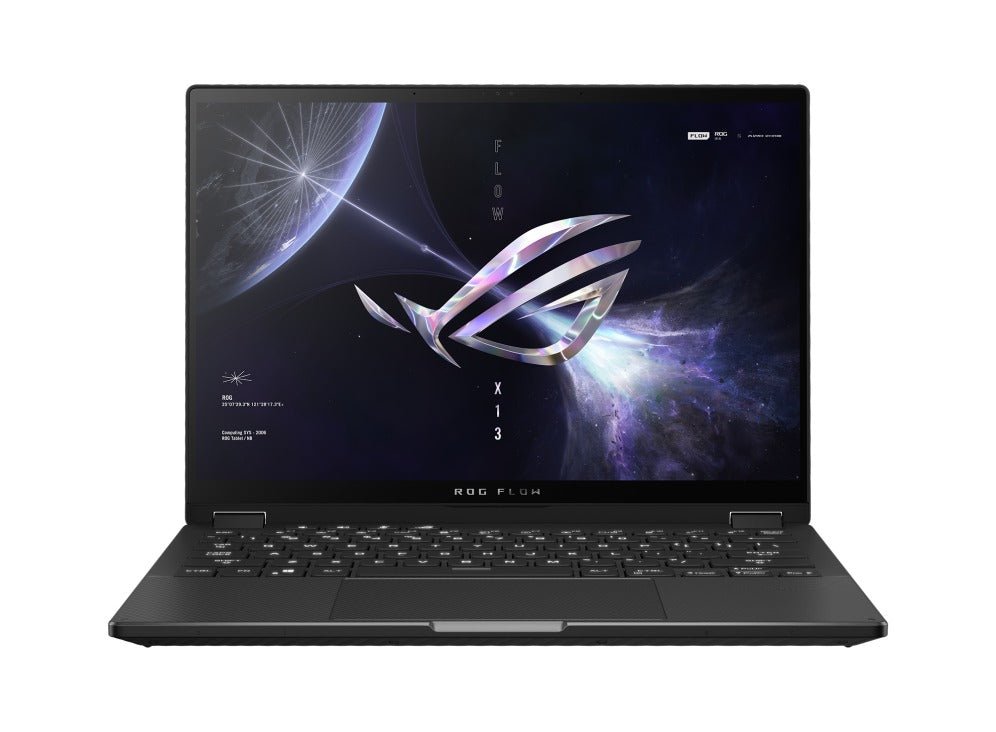 Asus ROG Flow X13 GV302XU - MU012W Gaming Laptop (Off Black) | 13.4” QHD+ 165Hz | Ryzen 9 7940HS | 16GB RAM | 1TB SSD | RTX 4050 | Windows 11 Home | ROG Impact Gaming Mouse | Stylus Pen | ROG Flow Sleeve (2022) - Nectostry