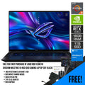 ASUS ROG Flow X16 GV601RM - M5127WS Gaming Laptop (Off Black) | 16” QHD | Ryzen™ 9 6900HS | 16GB RAM DDR5| 1TB SSD | RTX™ 3060 | Windows 11 Home | MS Office H&S 2021 | Mouse | Stylus Pen | Type - C AC Adapter | ROG Backpack - Nectostry
