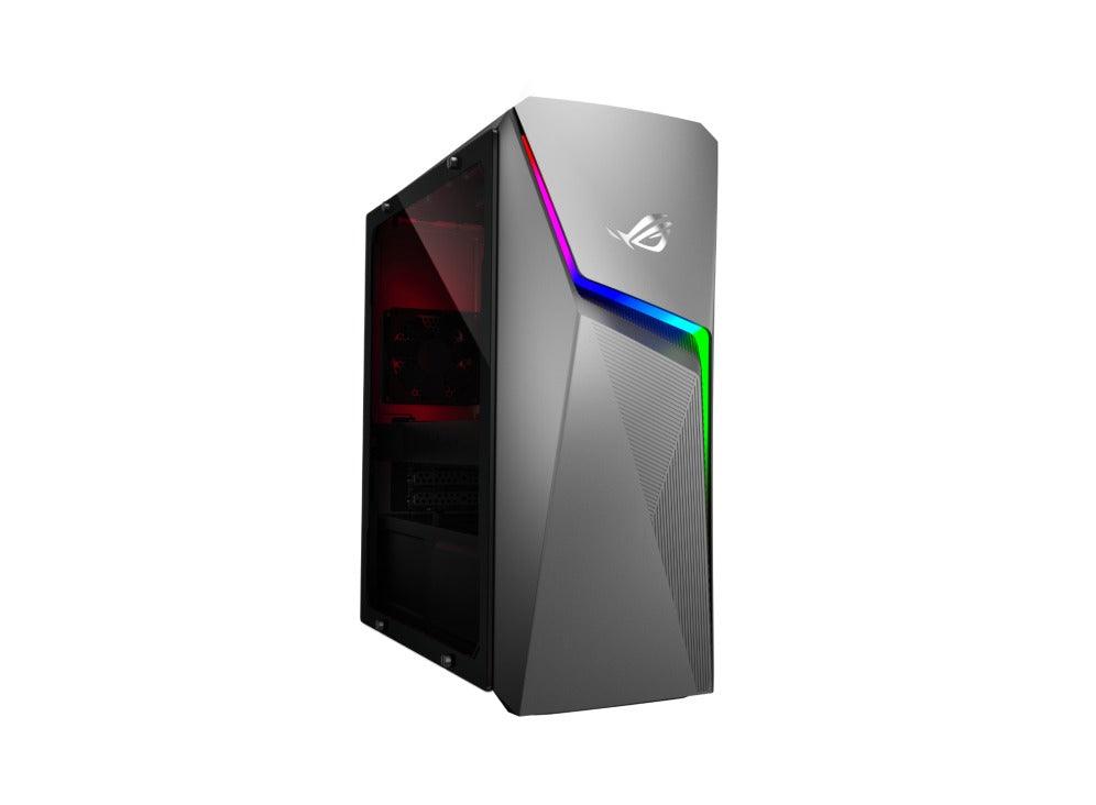 Asus ROG G10DK - 75700G007WS Gaming Desktop (Grey) | Ryzen 7 5700G | 16GB RAM | 256GB SSD + 1TB HDD | GTX 1650 | Windows 11 Home | MS Office Home & Student 2021 - Nectostry