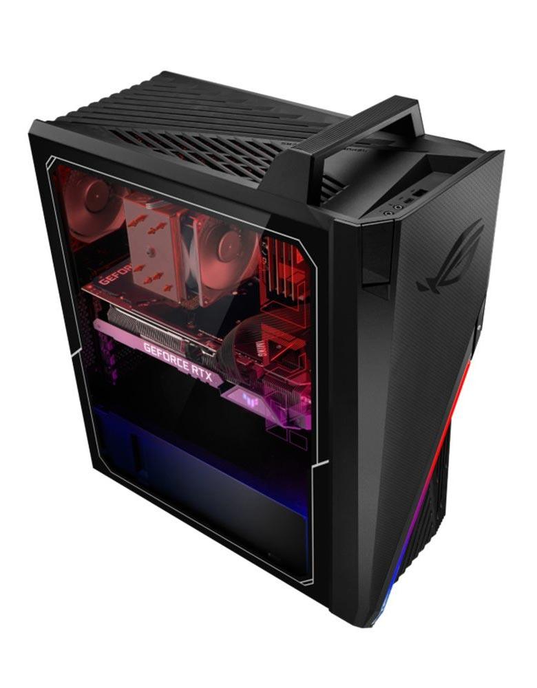 Asus ROG G15CF - 1270KF007WS Gaming Desktop (Star Black) | i7 - 12700KF | 16 GB RAM DDR4 | 512 GB SSD | RTX3060Ti | Windows 11 Home | MS Office Home & Student 2021 - Nectostry