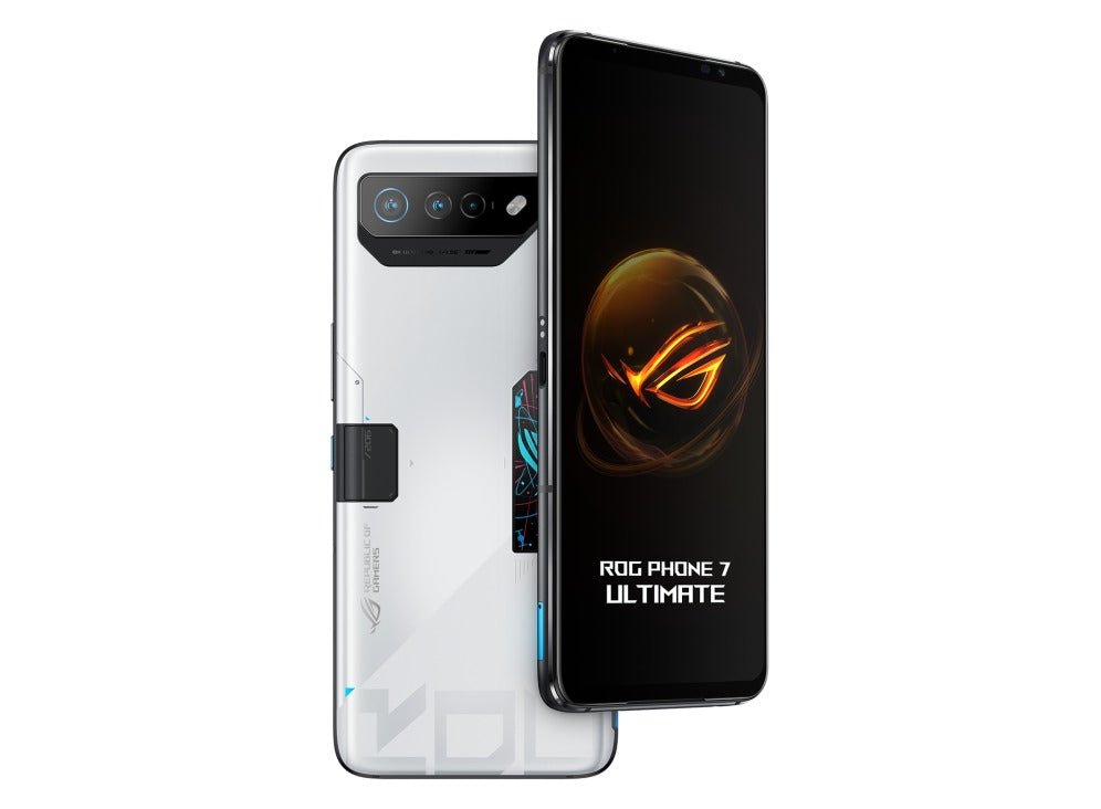 Asus ROG Phone 7 Ultimate 16GB+512GB Android 13 Snapdragon 8 Gen2 5G 6.78" FHD+ Gaming Mobile (Storm White) (AI2205 - D - 5D043WW) - Nectostry