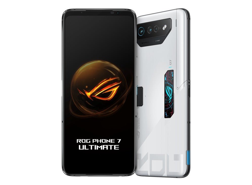 Asus ROG Phone 7 Ultimate 16GB+512GB Android 13 Snapdragon 8 Gen2 5G 6.78" FHD+ Gaming Mobile (Storm White) (AI2205 - D - 5D043WW) - Nectostry