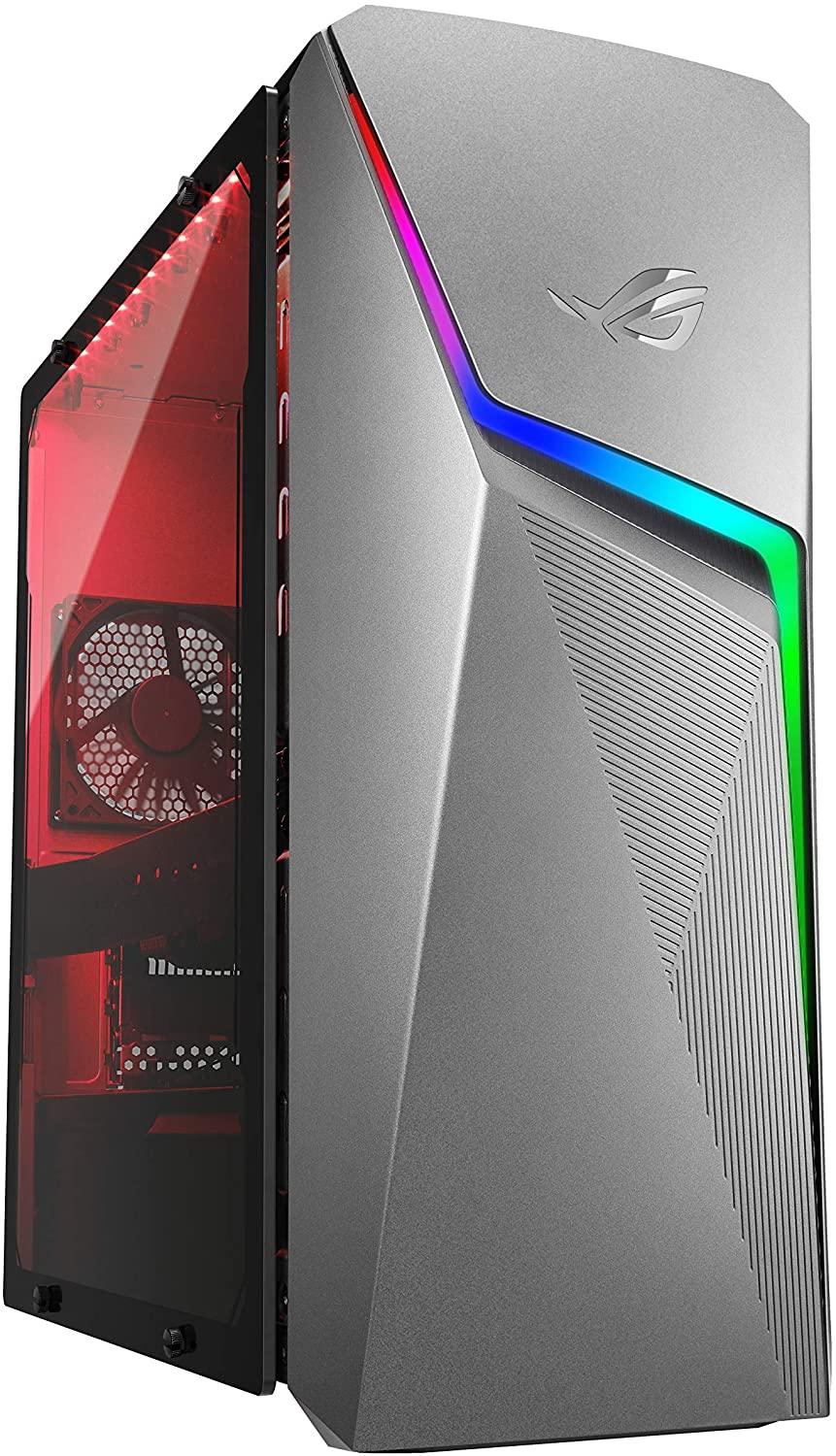 ASUS ROG STRIX G10DK - 75700G001WS AMD R7 - 5700G 16GB RAM 1TB HDD + 256GB SSD NV RTX3070 27L TOWER GAMING DESKTOP (GRAY) + MS OFFICE HOME & STUDENT 2021 - Nectostry