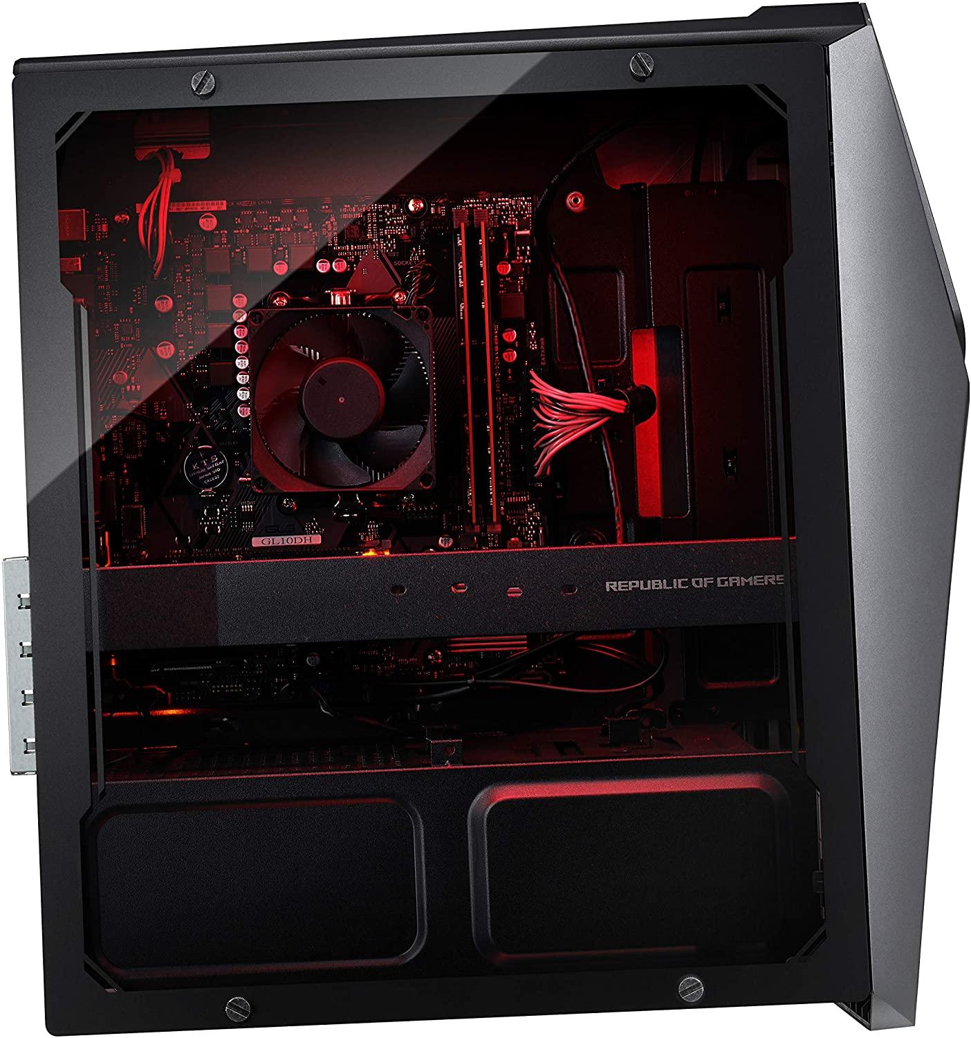 ASUS ROG STRIX G10DK - 75700G001WS AMD R7 - 5700G 16GB RAM 1TB HDD + 256GB SSD NV RTX3070 27L TOWER GAMING DESKTOP (GRAY) + MS OFFICE HOME & STUDENT 2021 - Nectostry
