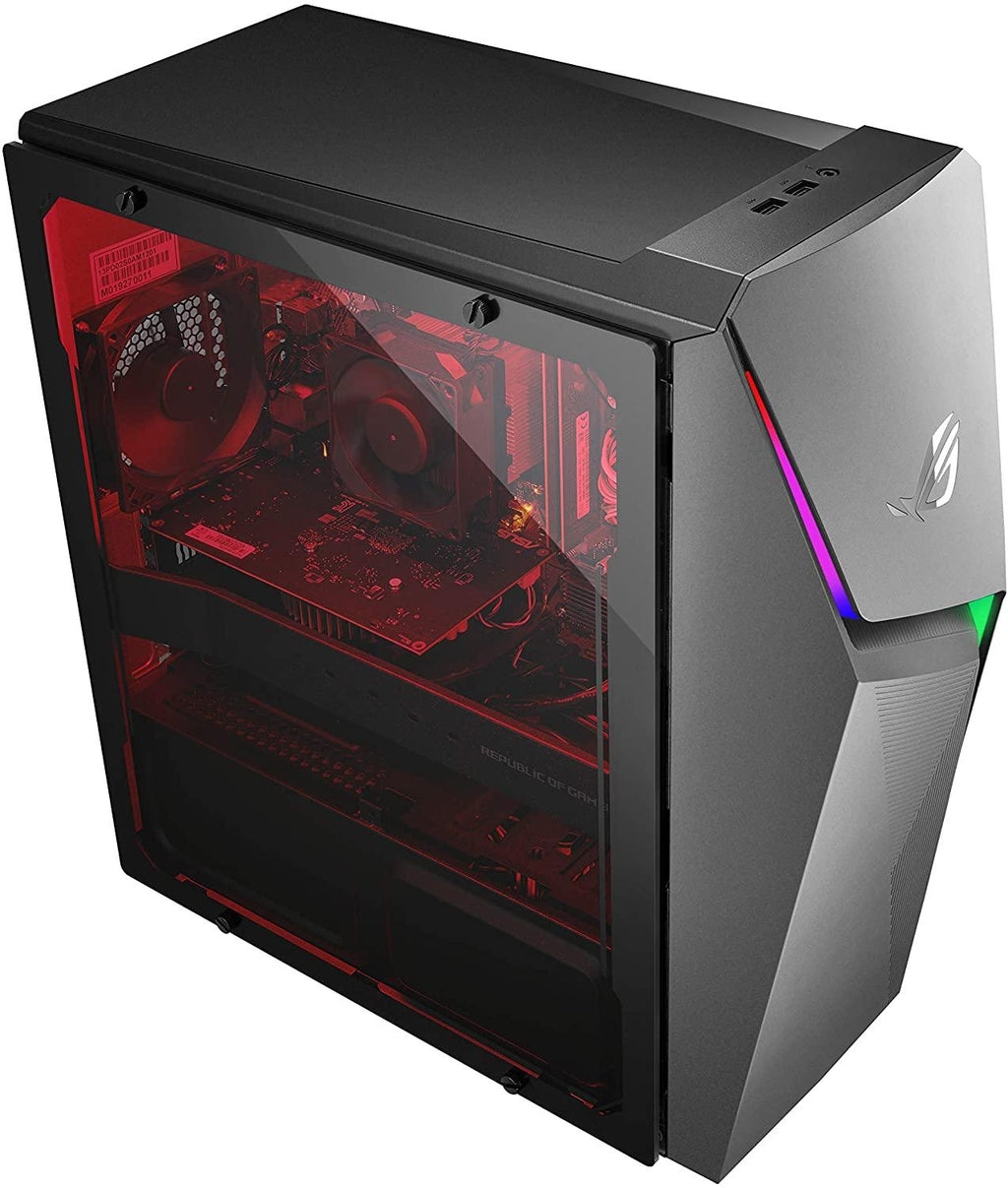ASUS ROG STRIX G10DK - 75700G006WS AMD R7 - 5700G 16GB RAM 1TB HDD + 256GB SSD NV GTX1660TI 27L TOWER GAMING DESKTOP (GRAY) + MS OFFICE HOME & STUDENT 2021 - Nectostry
