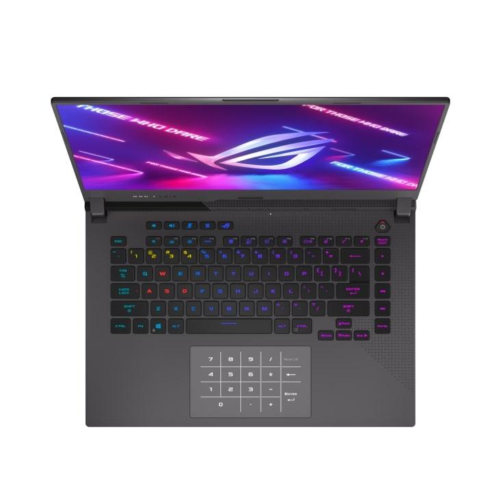 ASUS ROG STRIX G15 G513RM - HF129W GAMING LAPTOP (ECLIPSE GRAY) | 15.6” FHD | RYZEN™ 7 6800H | 8GB DDR5 | 512GB SSD | RTX 3060 | WIN11 + ROG BACKPACK + ROG IMPACT GAMING MOUSE - Nectostry