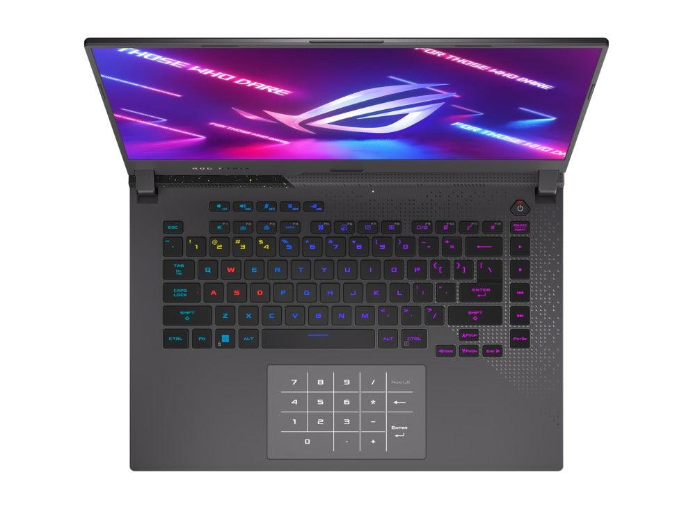 Asus ROG Strix G15 G513RW - HF033W Gaming Laptop (Eclipse Gray) | 15.6” FHD | Ryzen™ 9 6900HX | 16GB RAM DDR5 | 1TB M.2 SSD | RTX™ 3070 Ti | Windows 11 Home | MS Office Home & Student 2021 | ROG Backpack - Nectostry