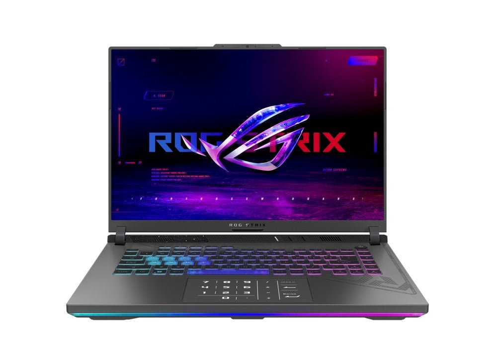 Asus ROG Strix G16 G614JU - N4240W Gaming Laptop (Eclipse Gray) | 16" QHD+ 240Hz WQXGA (2560x1600) | i7 - 13650HX | 16GB RAM | 1TB SSD | RTX™ 4050 | Windows 11 Home | ROG Backpack - Nectostry
