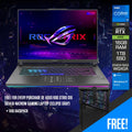 Asus ROG Strix G16 G614JU - N4240W Gaming Laptop (Eclipse Gray) | 16" QHD+ 240Hz WQXGA (2560x1600) | i7 - 13650HX | 16GB RAM | 1TB SSD | RTX™ 4050 | Windows 11 Home | ROG Backpack - Nectostry
