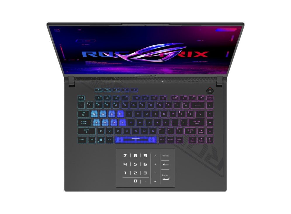 Asus ROG Strix G16 G614JV - N3100W Gaming Laptop (Eclipse Gray) | 16" FHD+ (1920 x 1200, WUXGA) | i7 - 13650HX | 16GB RAM | 1TB SSD | RTX 4060 |Windows 11 Home | ROG Backpack | ROG Impact Gaming Mouse - Nectostry