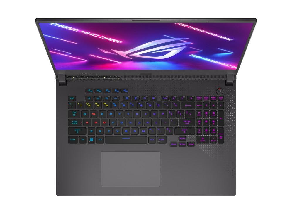 ASUS ROG Strix G17 (2022) G713RS - LL028WS Gaming Laptop (Eclipse Gray) | 17” WQHD | Ryzen™ 9 6900HX | 32GB DDR5 | 1TB SSD | RTX™ 3080 | Windows 11 Home | ROG Backpack | ROG Impact Gaming Mouse | Type - C AC Adapter - Nectostry