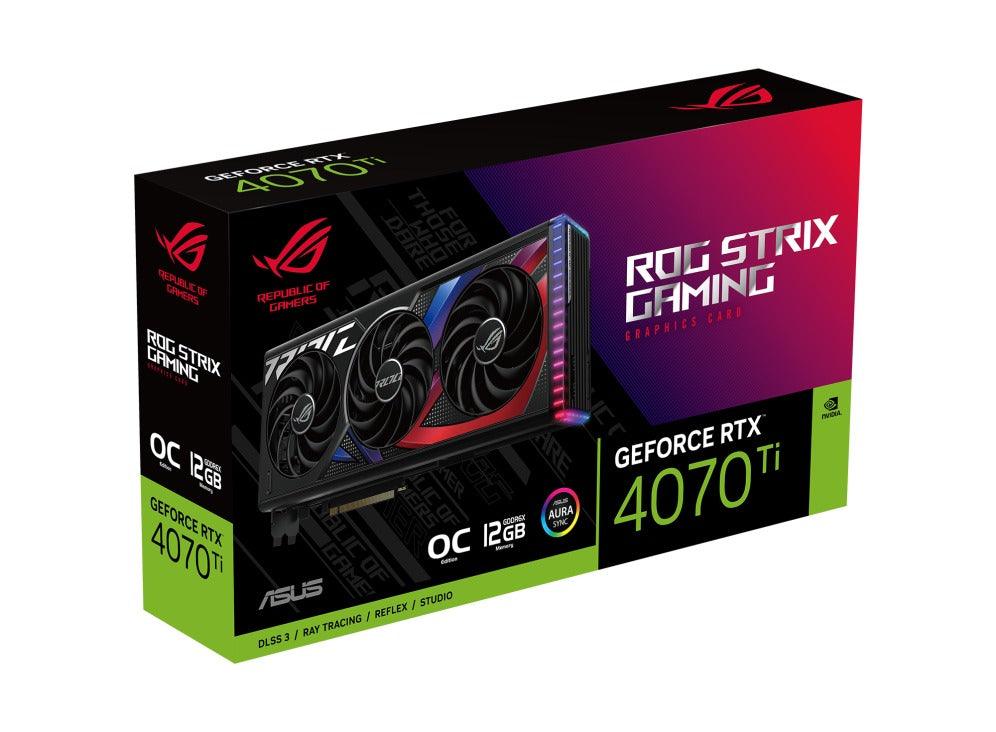 Asus ROG Strix GeForce RTX 4070 Ti O12G Gaming Graphics Card - Nectostry