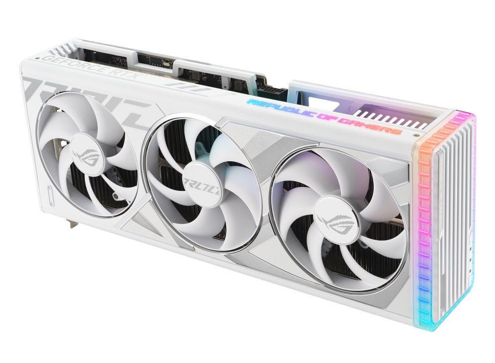 Asus ROG Strix GeForce RTX 4090 24GB OC Edition Gaming Graphics Card (White) - Nectostry
