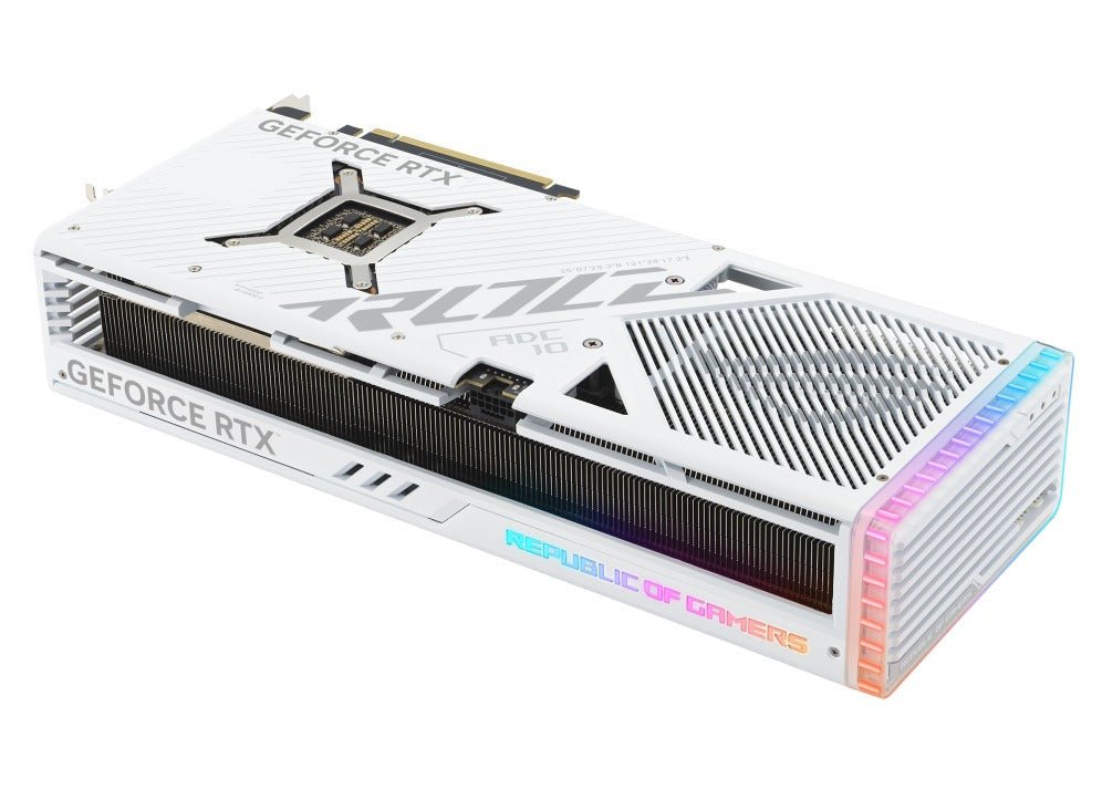 Asus ROG Strix GeForce RTX 4090 24GB OC Edition Gaming Graphics Card (White) - Nectostry