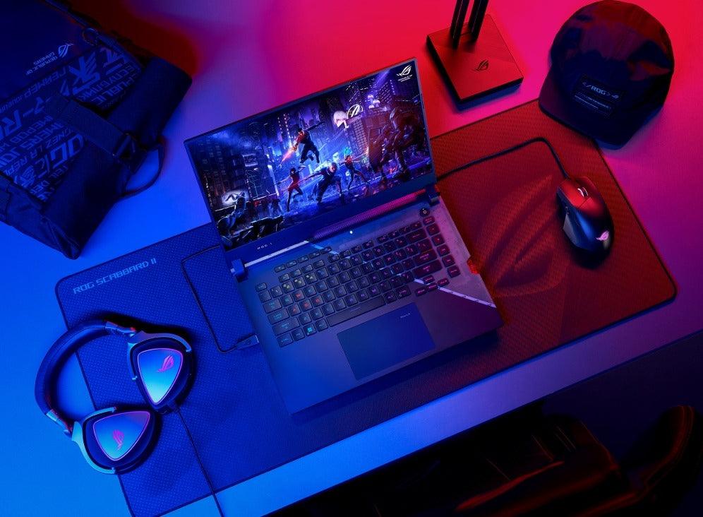 ASUS ROG STRIX SCAR 15 G533ZW - LN108WS GAMING LAPTOP | 15.6” | i9 - 12900H | 32GB DDR5 | 2TB SSD | RTX 3070 | WIN11 + MS OFFICE H&S 2021 + CHAKRAM CORE P511 MOUSE + BACKPACK+KEYSTONE + 2 ARMOR CAPS - Nectostry