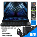 Asus ROG Zephyrus Duo 16 GX650PY - NM044WS Gaming Laptop (Black) | 16" QHD+ (2560x1600 WQXGA) | Ryzen 9 7945HX | 64GB RAM | 4TB SSD | RTX 4090 | Windows 11 Home | Fusion II 300 Palm Rest | ROG Gladius III Mouse | Ranger BP2701 Backpack - Nectostry