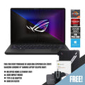 ASUS ROG Zephyrus G14 (2022) GA402RK - L8189WS Gaming Laptop (Eclipse Gray) | 14" QHD | Ryzen™ 7 6800HS | 32 GB DDR5 | 1TB SSD | RX 6800S | Windows 11 Home | MS Office H&S 2021 | G14 Sleeve (2022) | Mouse | Type - C AC Adapter - Nectostry