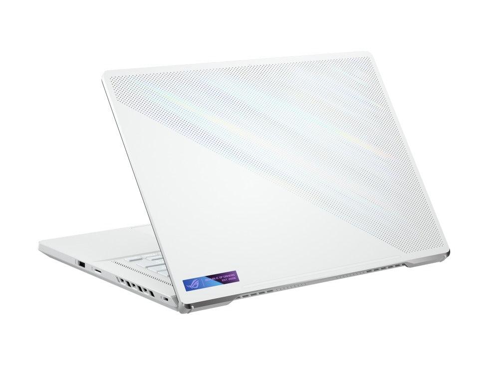 ASUS ROG Zephyrus G15 (2022) GA503RM - HQ115WS Laptop (Moonlight White) | 15.6" WQHD | Ryzen™ 7 6800HS | 16 GB DDR5 | 1 TB SSD | RTX™ 3060 | Windows 11 Home | MS Office H&S 2021 | Gaming Mouse | Backpack | Type - C PD Adapter - Nectostry