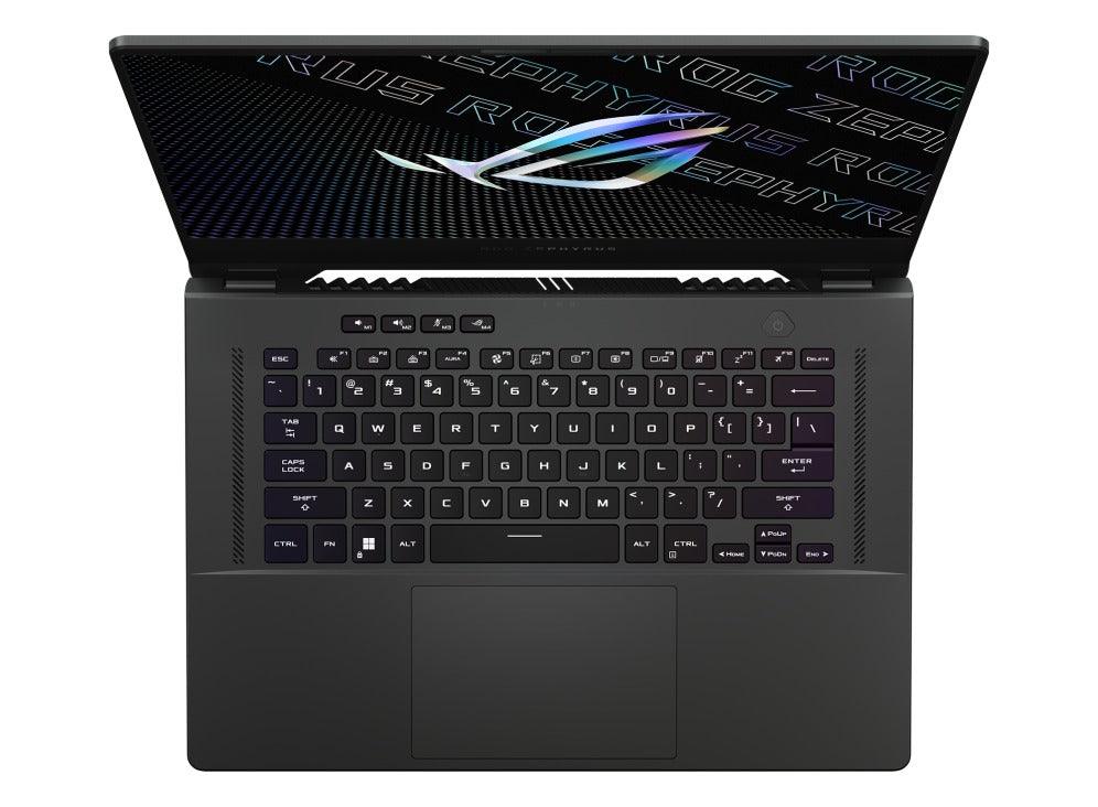 ASUS ROG Zephyrus G15 (2022) GA503RM - HQ121WS Gaming Laptop (Eclipse Gray) | 15.6" WQHD | Ryzen™ 7 6800HS | 16GB DDR5 | 1TB SSD | RTX™ 3060 | Windows 11 Home | MS Office H&S 2021 | Backpack | Gaming Mouse | Type - C PD Adapter - Nectostry