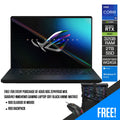 Asus ROG Zephyrus M16 GU604VZ - NM049WS Gaming Laptop (Off Black Anime Matrix) | 16” QHD+ (2560x1600 WQXGA) | i9 - 13900H | 32GB RAM | 2TB SSD | RTX 4080 | Windows 11 Home | ROG Gladius III Mouse | ROG Backpack - Nectostry