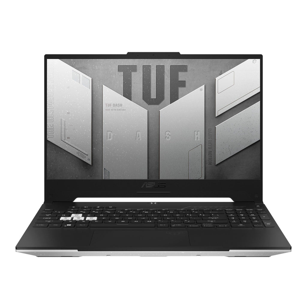 ASUS TUF Dash F15 (2022) FX517ZM - HQ148W Gaming Laptop (Moonlight White) | 15.6" WQHD | i7 - 12650H | 16GB RAM DDR5 | 1 TB SSD | Windows 11 Home | TUF Gaming Backpack | ASUS TUF P304 M5 V2 Gaming Mouse - Nectostry
