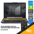 ASUS TUF F15 FX506HE - HN310W GAMING LAPTOP (GRAPHITE BLACK) | 15.6" FHD | i5 - 11400H | 16GB DDR4 | 512GB SSD | RTX 3050Ti | WIN11 + TUF GAMING BACKPACK - Nectostry