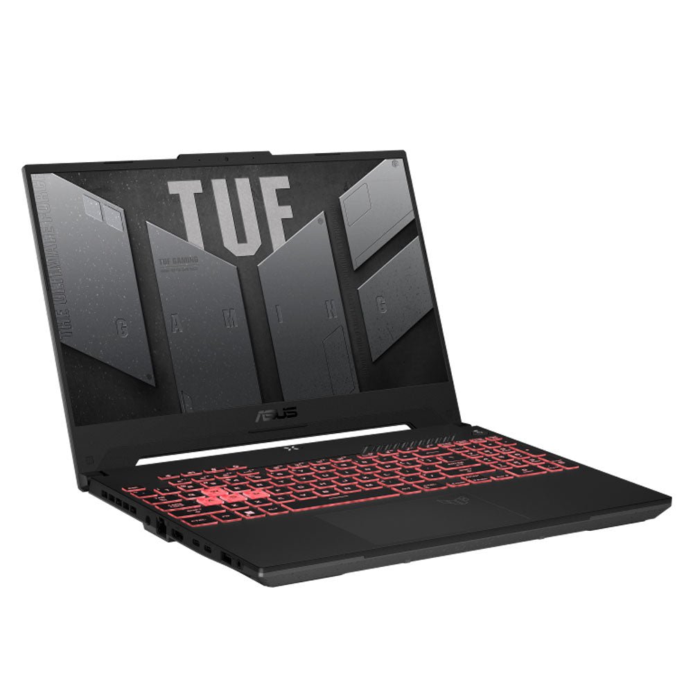 Asus TUF Gaming A15 FA507NV - LP051W Gaming Laptop (Mecha Gray) | 15.6” FHD | Ryzen 7 7735HS | 8GB DDR5 | 512GB SSD | RTX 4060 | Windows 11 Home | TUF Gaming Backpack - Nectostry